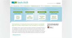 Desktop Screenshot of bookoffaith.org